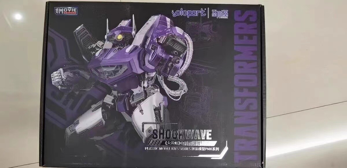 New YoloPark The Movie Shockwave Assemble Model Kit Action Figure In Stock