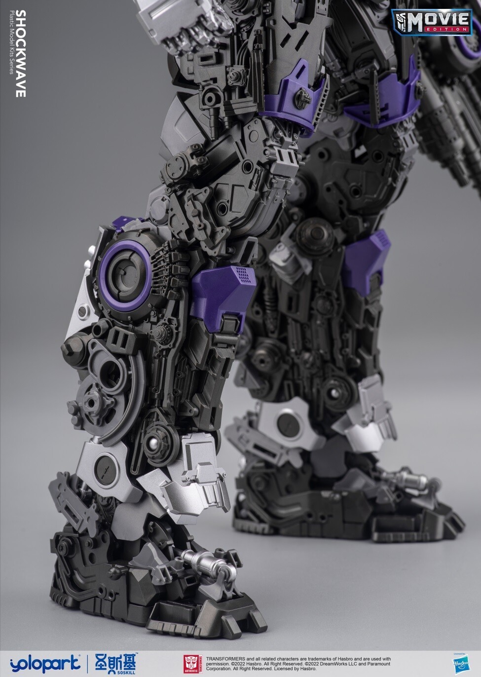 New YoloPark The Movie Shockwave Assemble Model Kit Action Figure In Stock