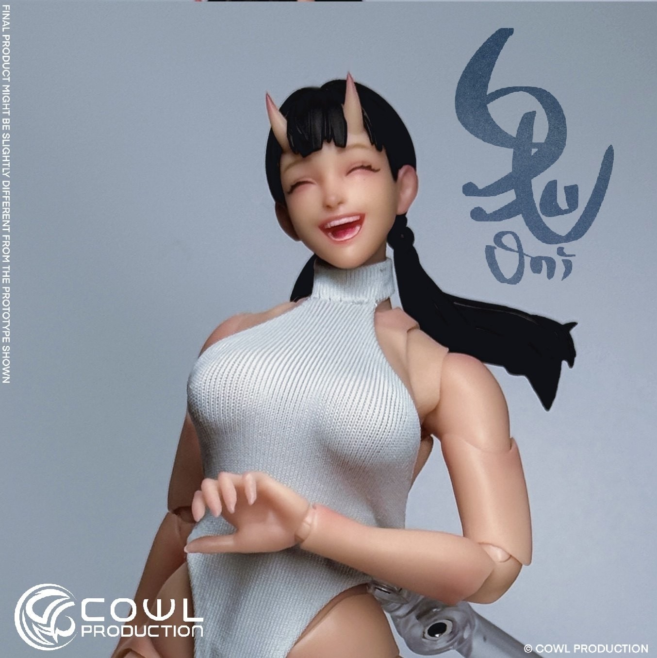 Pre-order COWL PRODUCTION CP01 1/12 "Oni" Ghost Girl Female Action Figure