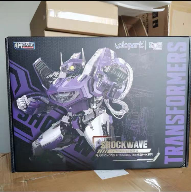 New YoloPark The Movie Shockwave Assemble Model Kit Action Figure In Stock