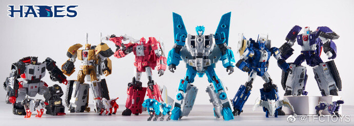 New TFC Toys Hades Liokaiser Set of 6 Figures Renewal Version 2022 Released