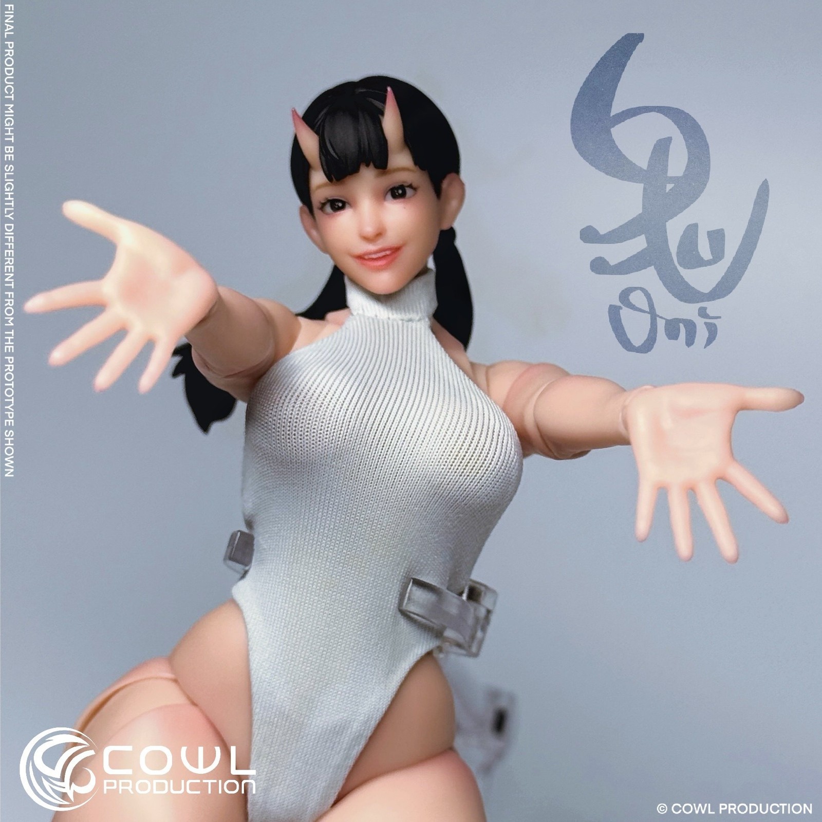 Pre-order COWL PRODUCTION CP01 1/12 "Oni" Ghost Girl Female Action Figure
