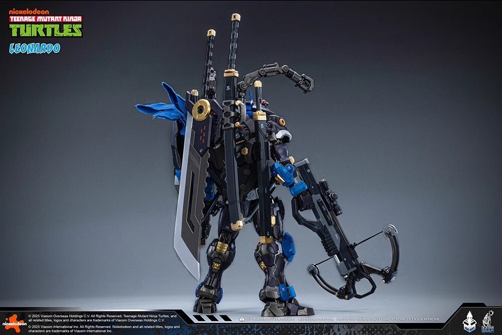In Hand! HEATBOYS HB0071 Alloy Mecha Leonardo 40th Anniversary Edition Ambush