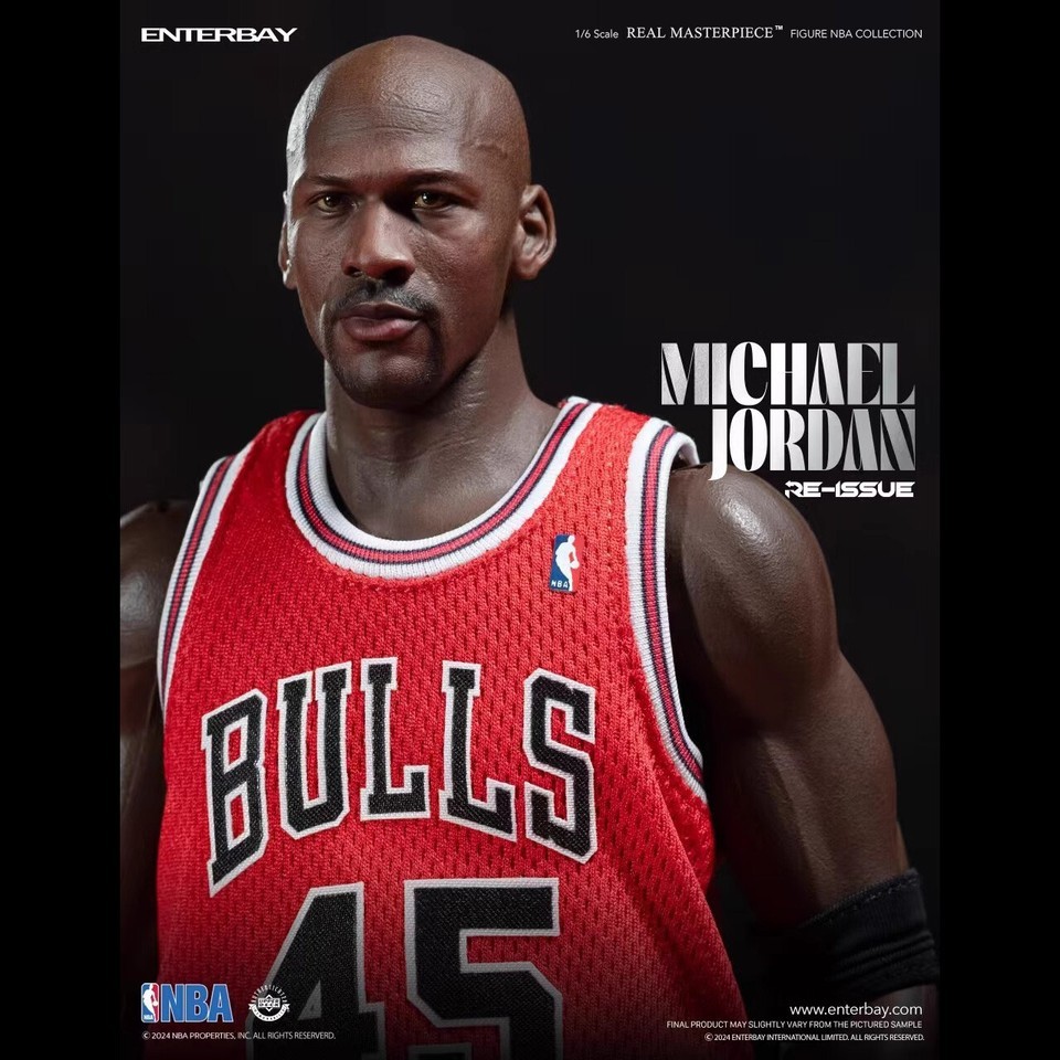 Original ENTERBAY EB 1/6 Bulls Michael Jordan 45 RM-1053 Action Figure New COOL