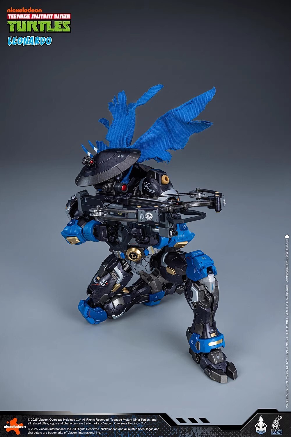 In Hand! HEATBOYS HB0071 Alloy Mecha Leonardo 40th Anniversary Edition Ambush