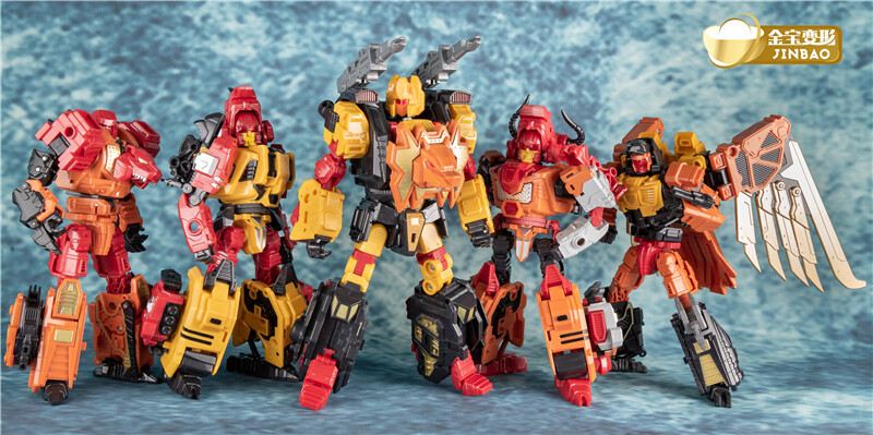 In stock Predaking Oversized Set Of 5 New Version MMC Feral Rex NO BOX