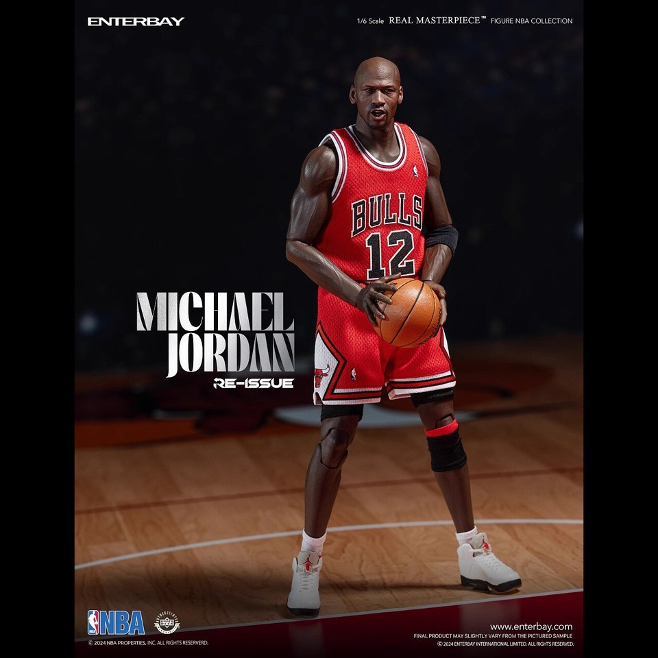 Original ENTERBAY EB 1/6 Bulls Michael Jordan 45 RM-1053 Action Figure New COOL