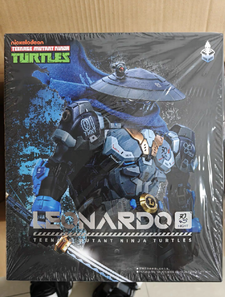 In Hand! HEATBOYS HB0071 Alloy Mecha Leonardo 40th Anniversary Edition Ambush