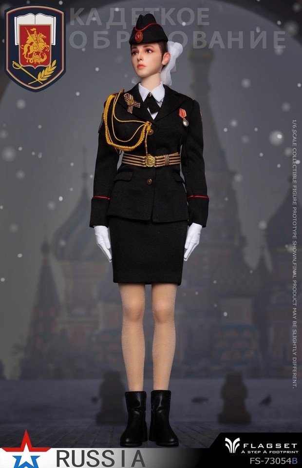 FLAGSET FS73054B Ninth Girls' Boarding Cadet School 1/6 Action Figure INSTOCK