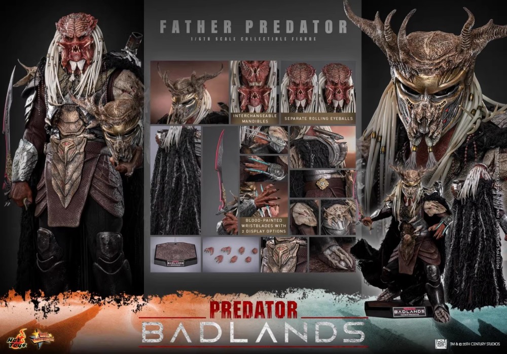 Pre-sale HT 1/6 MMS863 Predator: Killing Grounds - Predator's Father Njohrr