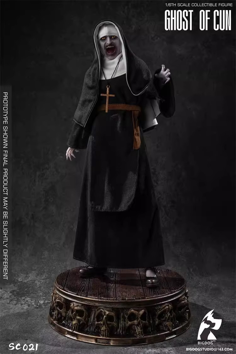BIGDOG STUDIO SC021 1/6 Evil Nun Female Action Figure Model Toy In Stock