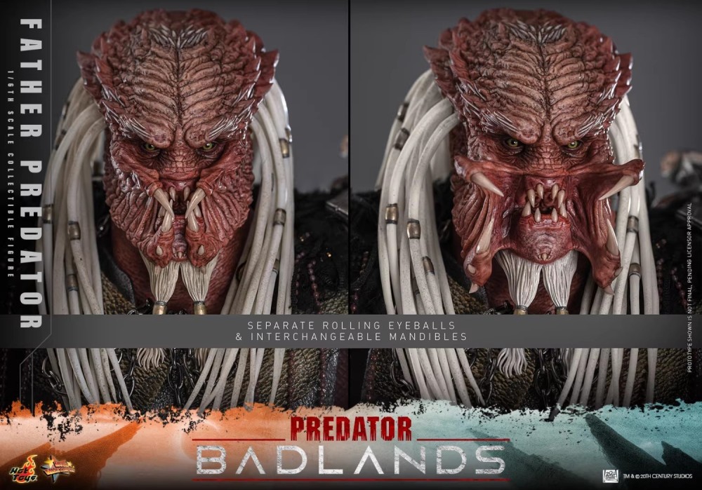 Pre-sale HT 1/6 MMS863 Predator: Killing Grounds - Predator's Father Njohrr