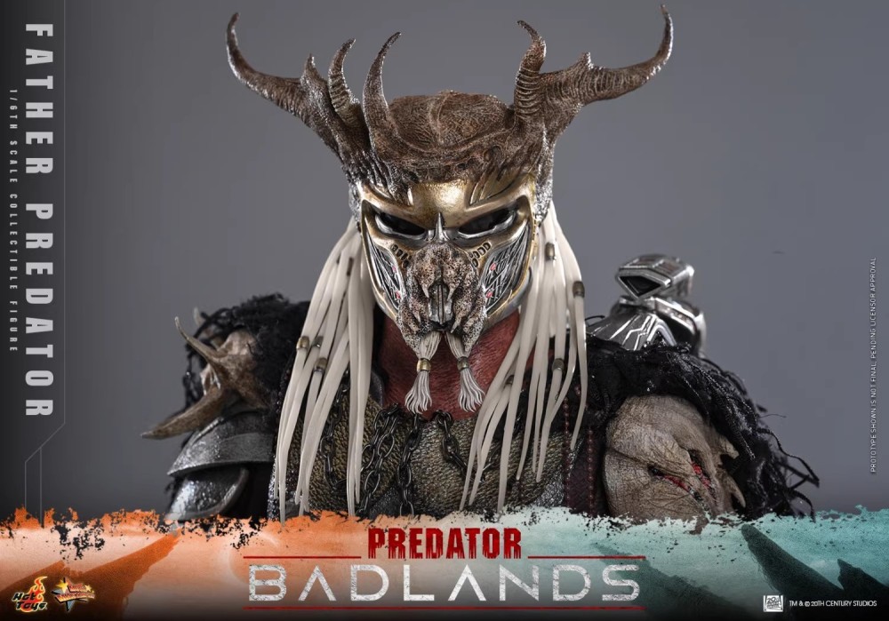 Pre-sale HT 1/6 MMS863 Predator: Killing Grounds - Predator's Father Njohrr