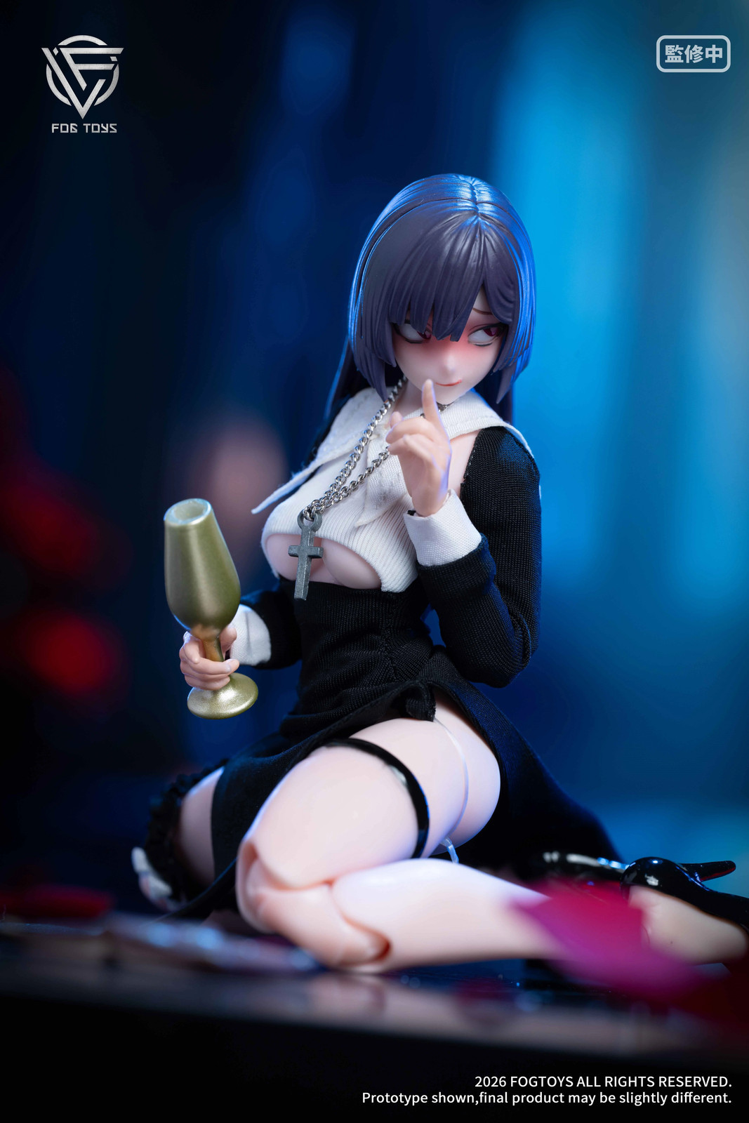 Pre-order Fogtoys YU-01B 1/12 Nun Layla Collectible Female Action Figure Model