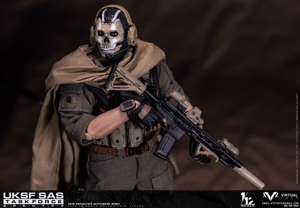 Pre-sale VTSTOYS 1/12 VM059 British SAS Special Task Force Action Figure