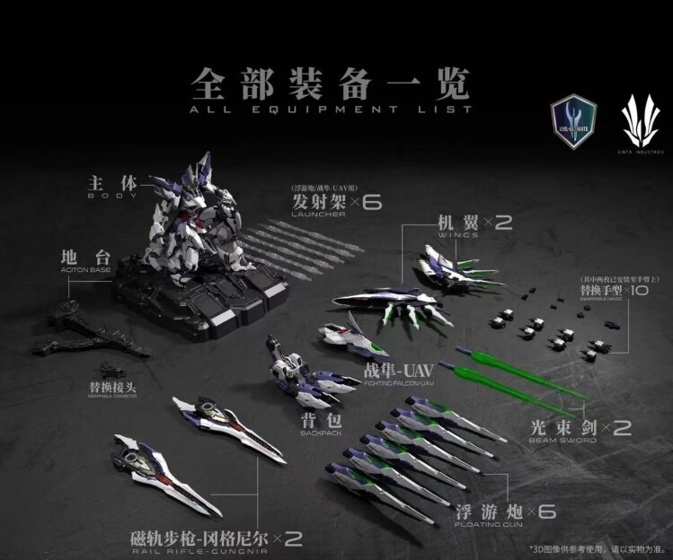 In Stock New  Einta Industries 1/72 Level-Ultimate Series Sky Defender Model Kit