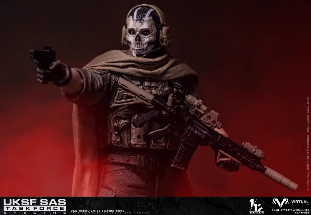 Pre-sale VTSTOYS 1/12 VM059 British SAS Special Task Force Action Figure