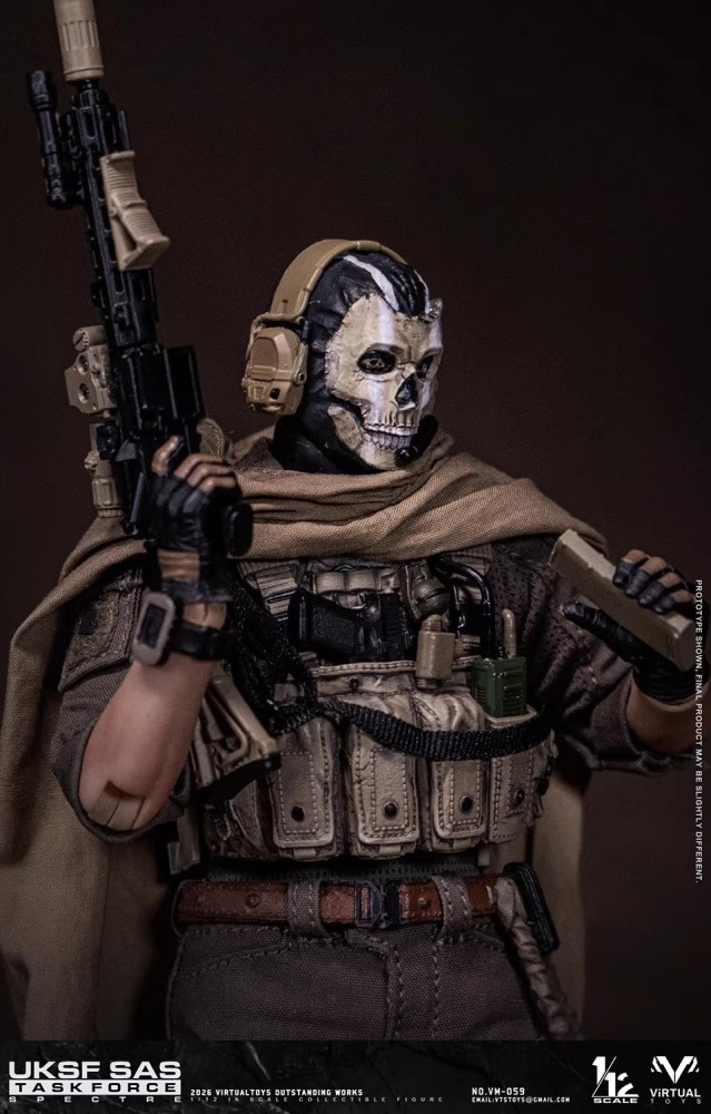 Pre-sale VTSTOYS 1/12 VM059 British SAS Special Task Force Action Figure