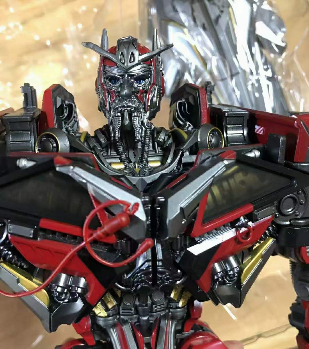 New Arrival! OV-01 Sentinel Prime Alloy Enlarged Version  Figure In Stock
