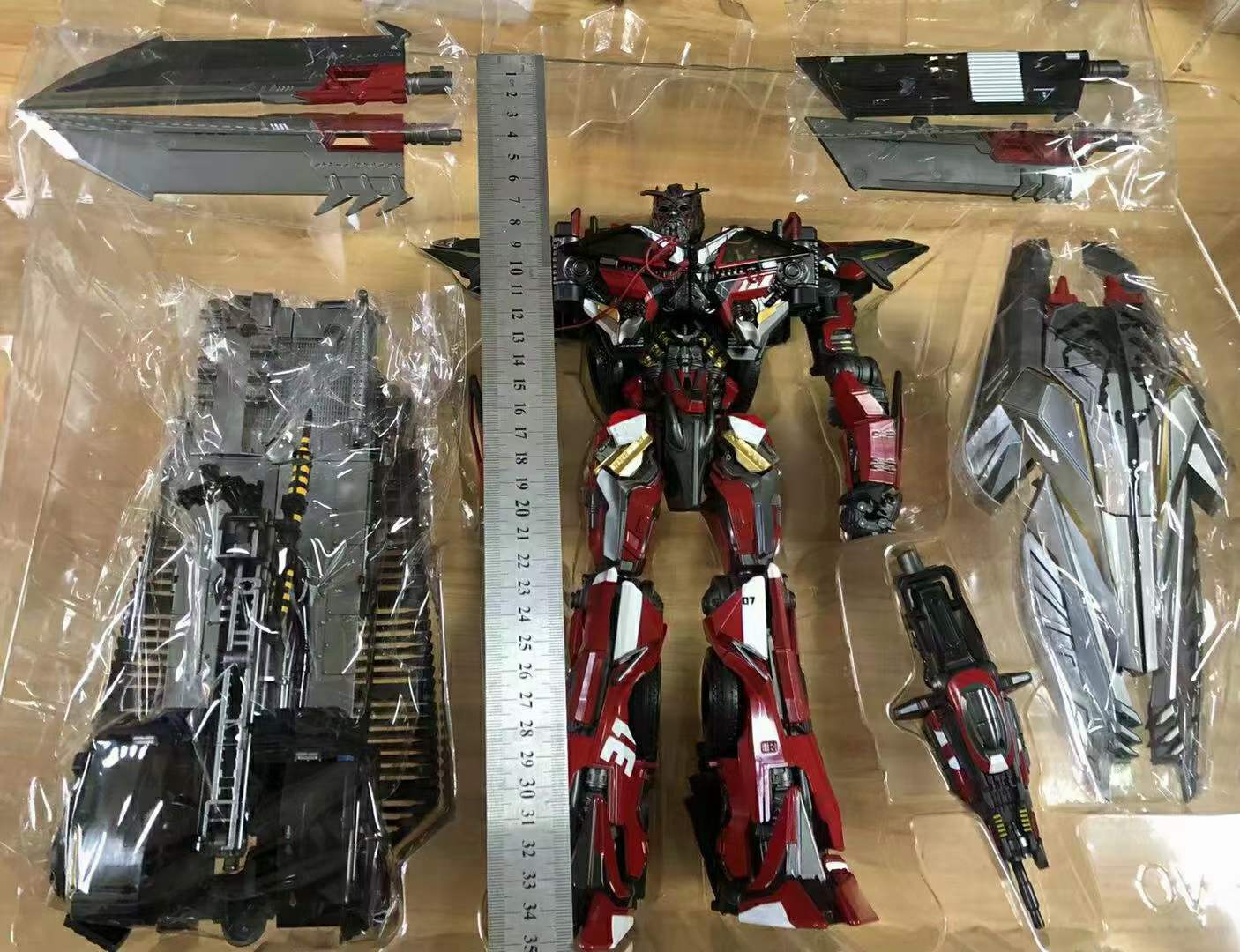 New Arrival! OV-01 Sentinel Prime Alloy Enlarged Version  Figure In Stock