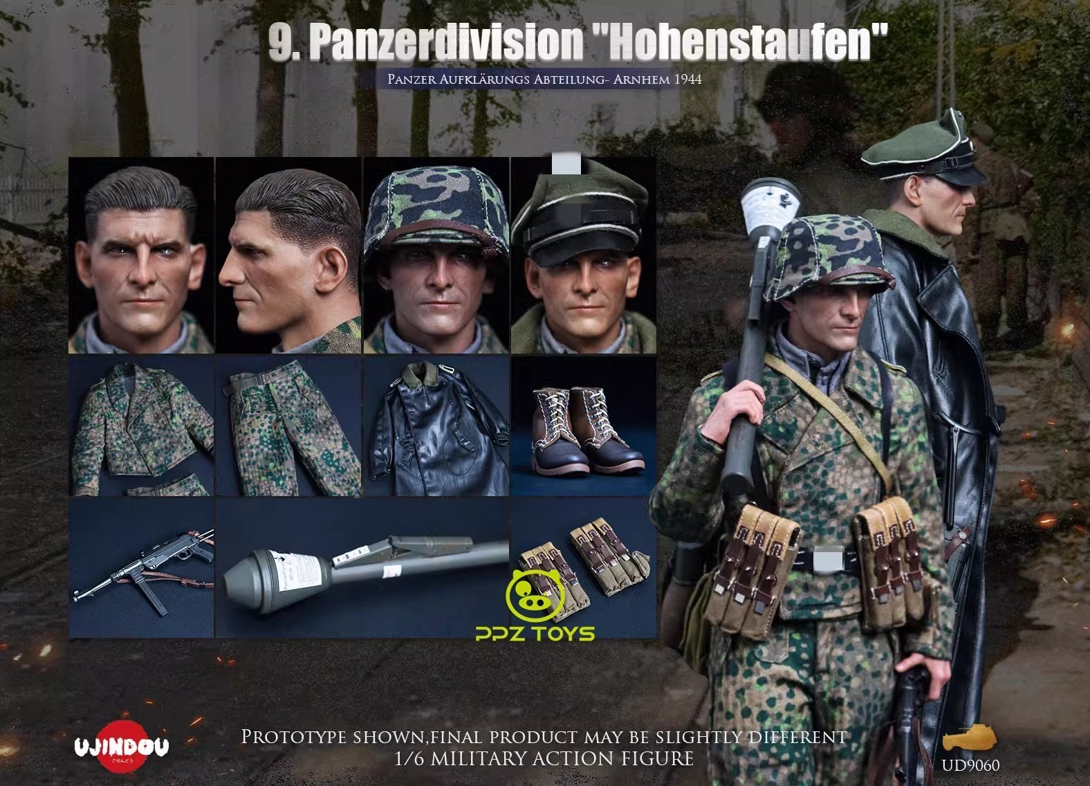 Pre-sale UJINDOU UD9060 1/6 Armored Division Armored Reconnaissance Battalion