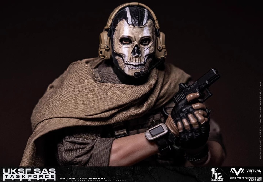 Pre-sale VTSTOYS 1/12 VM059 British SAS Special Task Force Action Figure