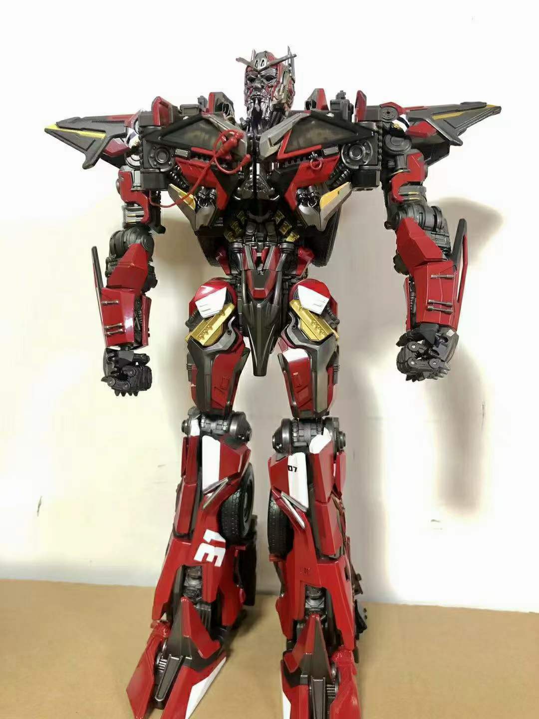 New Arrival! OV-01 Sentinel Prime Alloy Enlarged Version  Figure In Stock