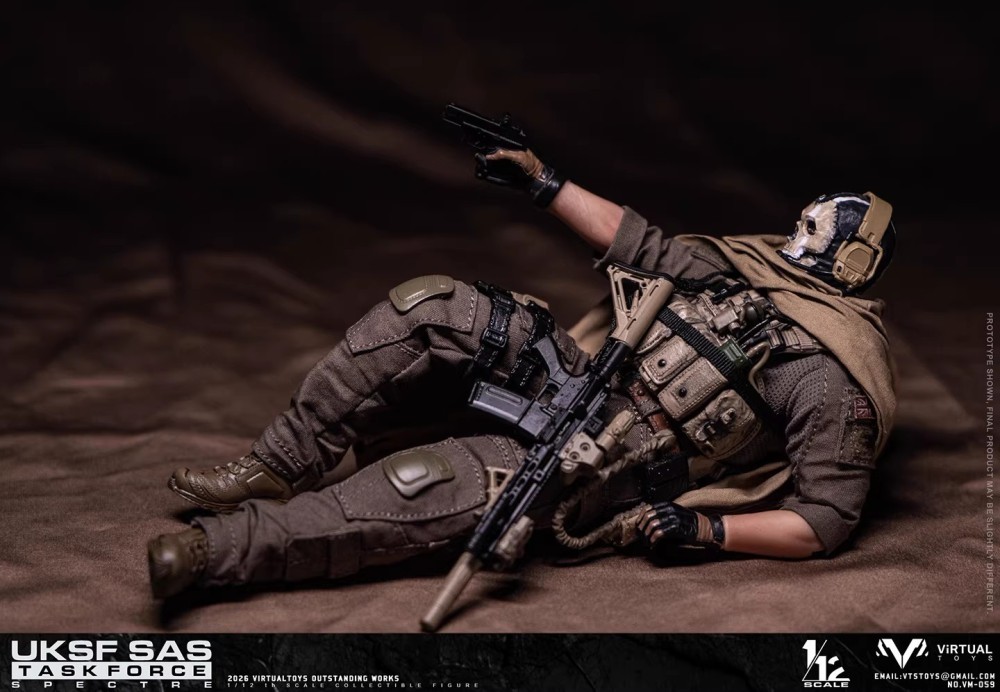 Pre-sale VTSTOYS 1/12 VM059 British SAS Special Task Force Action Figure