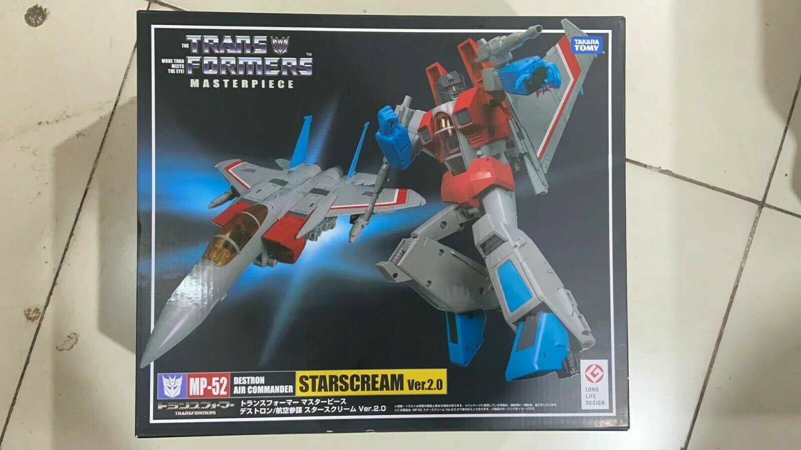 New with Box! Transforms  Masterpiece MP-52 Starscream Version 2.0 MP52 KO Version Action Figure In Stock