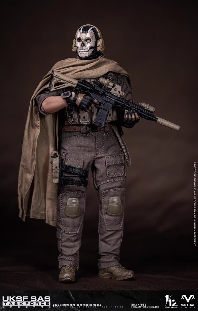 Pre-sale VTSTOYS 1/12 VM059 British SAS Special Task Force Action Figure