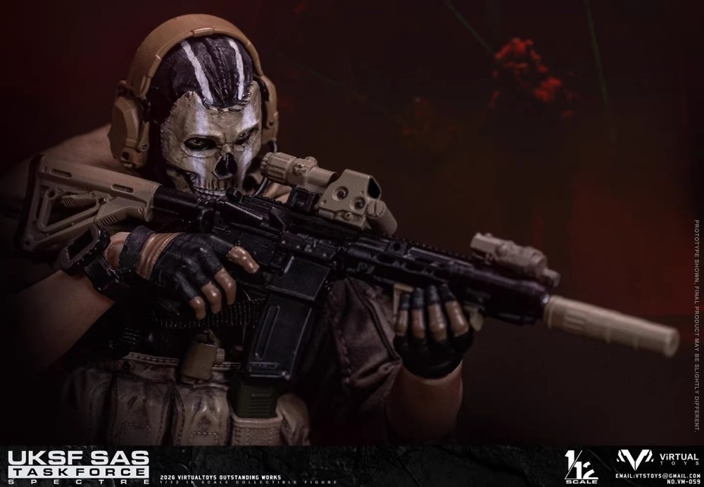 Pre-sale VTSTOYS 1/12 VM059 British SAS Special Task Force Action Figure