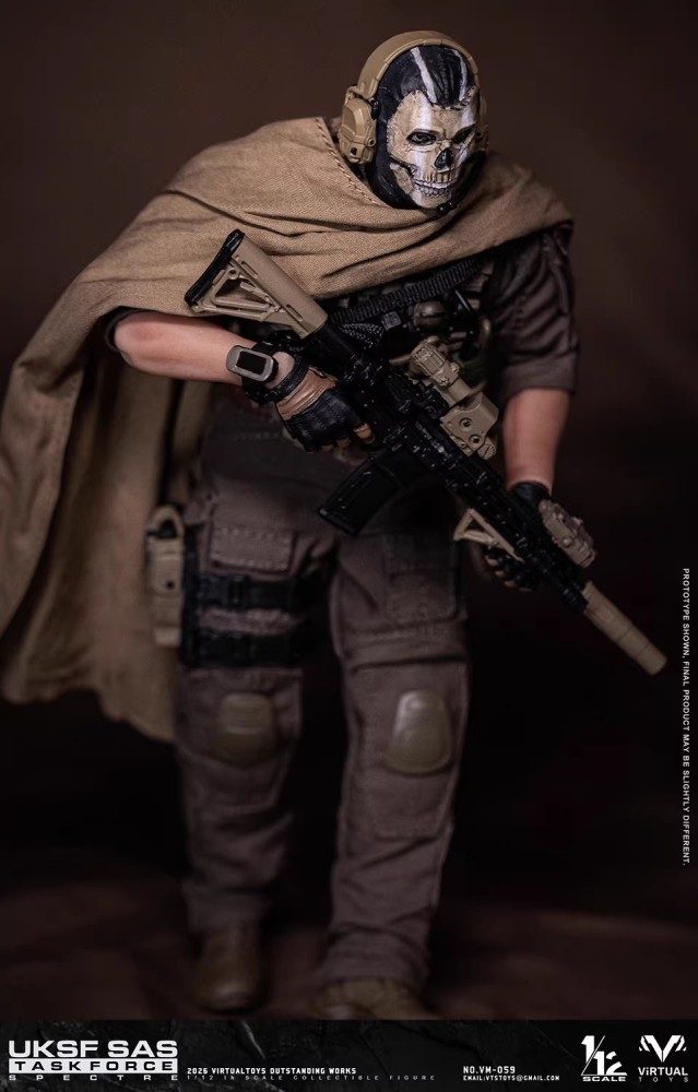 Pre-sale VTSTOYS 1/12 VM059 British SAS Special Task Force Action Figure