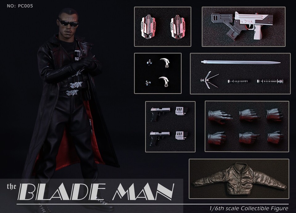 NEW 1/6 PC005 Daywalker Blade Man Warrior Action Figure In Stock