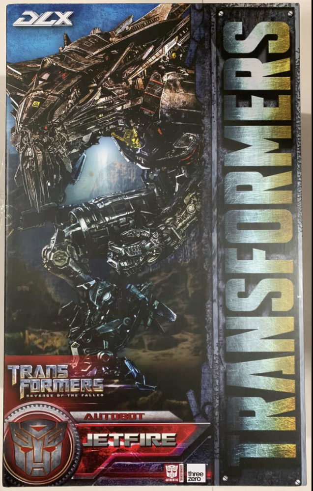 New THREEZERO Transformes Revenge of the Fallen Jetfire DLX 15 inches Action Figure