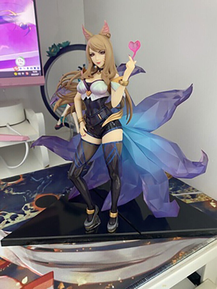 In Stock New 1/7 APEX LoL League of Legends K/DA AHRI Statue Figure Fox Official