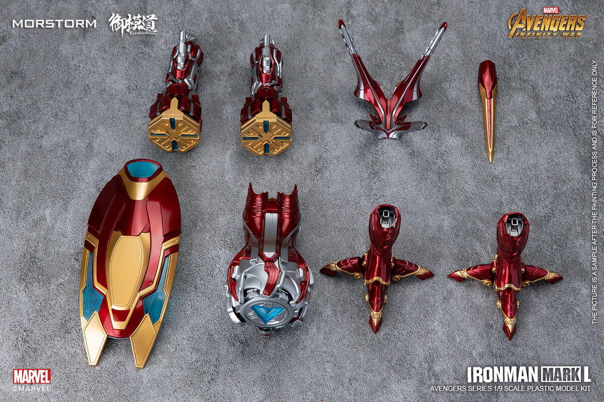New Morstorm Ironman MK50 MARK L 1/9 Plastic Model Kit Deluxe Ver. Figure with Box