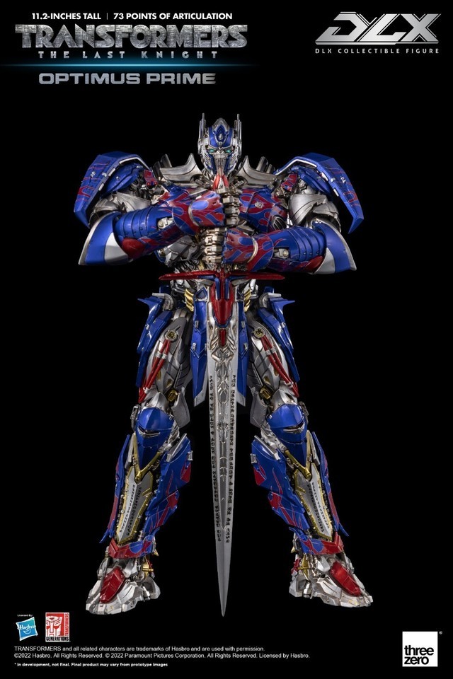 New ThreeZero Transformes: The Last Knight OptimusPrime DLX 11.2inch Action Figure