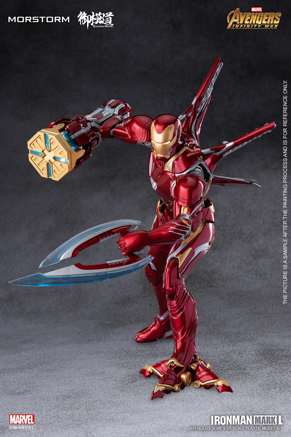 New Morstorm Ironman MK50 MARK L 1/9 Plastic Model Kit Deluxe Ver. Figure with Box