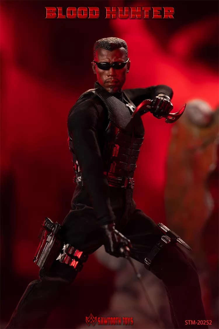 Sawtooth Toys STM-20252 1/12 Blade Man Vampire Hunter 6" Action Figure In Stock
