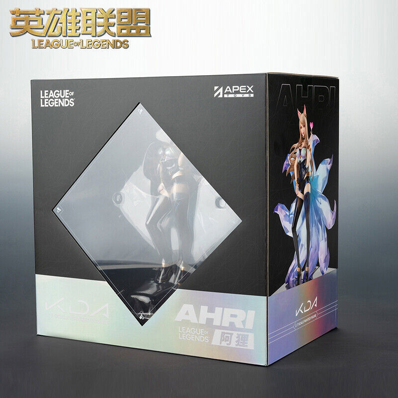 In Stock New 1/7 APEX LoL League of Legends K/DA AHRI Statue Figure Fox Official