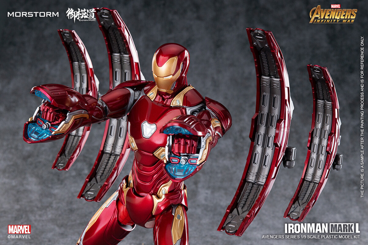 New Morstorm Ironman MK50 MARK L 1/9 Plastic Model Kit Deluxe Ver. Figure with Box
