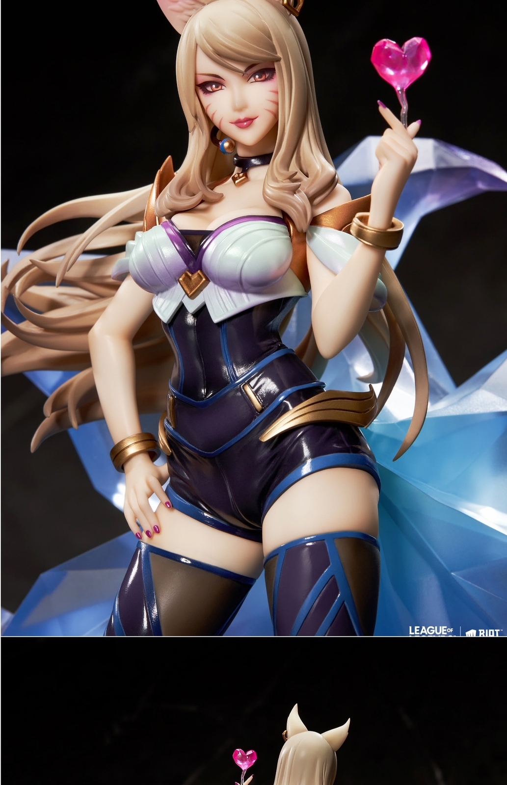 In Stock New 1/7 APEX LoL League of Legends K/DA AHRI Statue Figure Fox Official