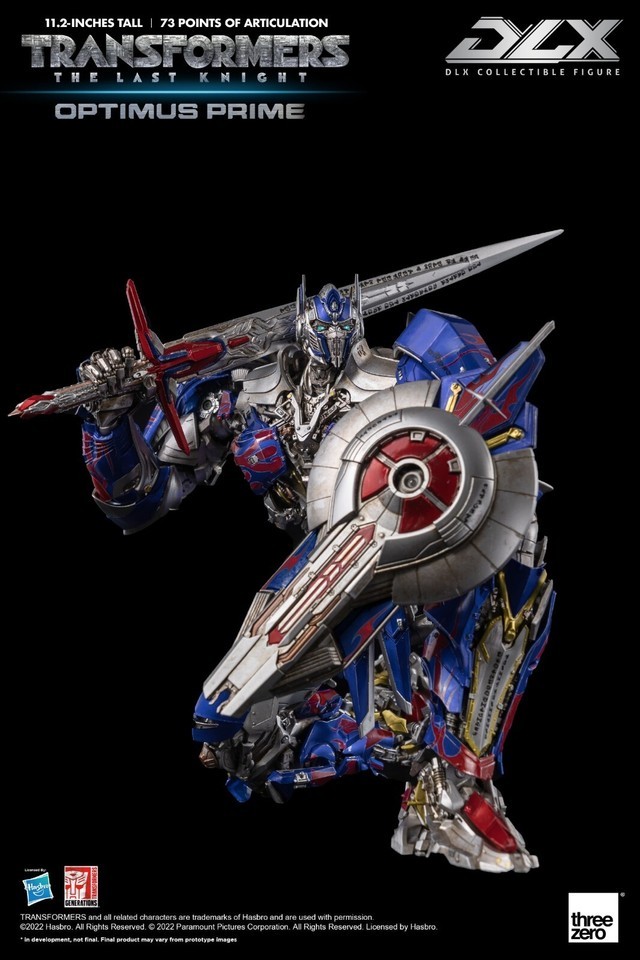 New ThreeZero Transformes: The Last Knight OptimusPrime DLX 11.2inch Action Figure