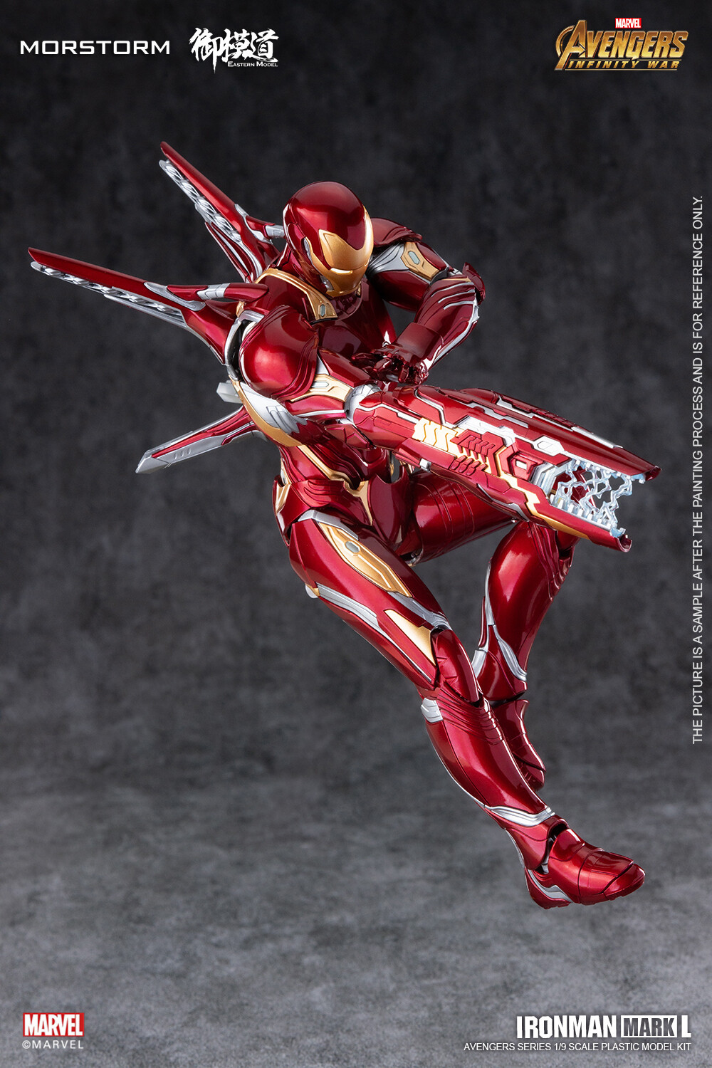 New Morstorm Ironman MK50 MARK L 1/9 Plastic Model Kit Deluxe Ver. Figure with Box