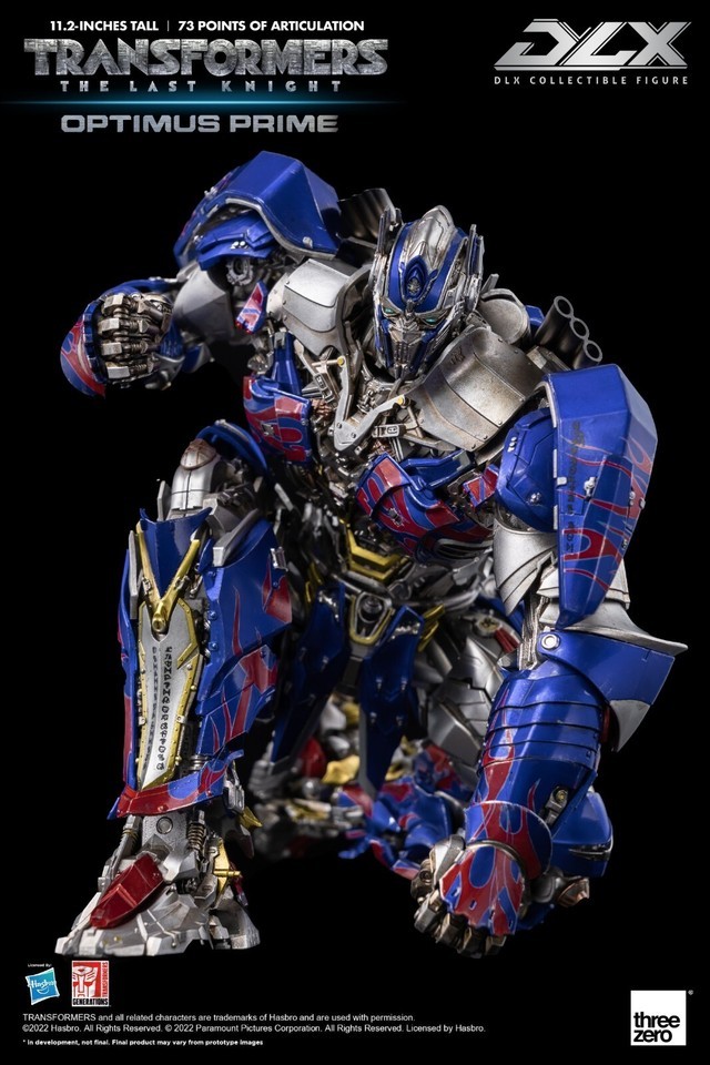 New ThreeZero Transformes: The Last Knight OptimusPrime DLX 11.2inch Action Figure