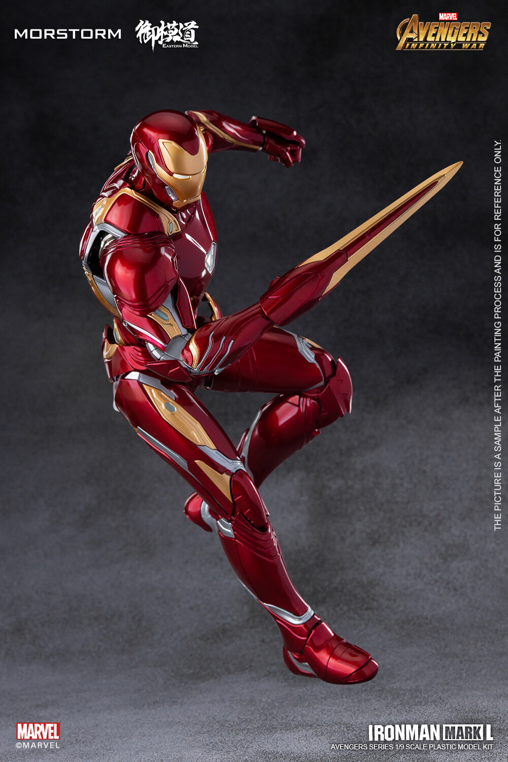 New Morstorm Ironman MK50 MARK L 1/9 Plastic Model Kit Deluxe Ver. Figure with Box