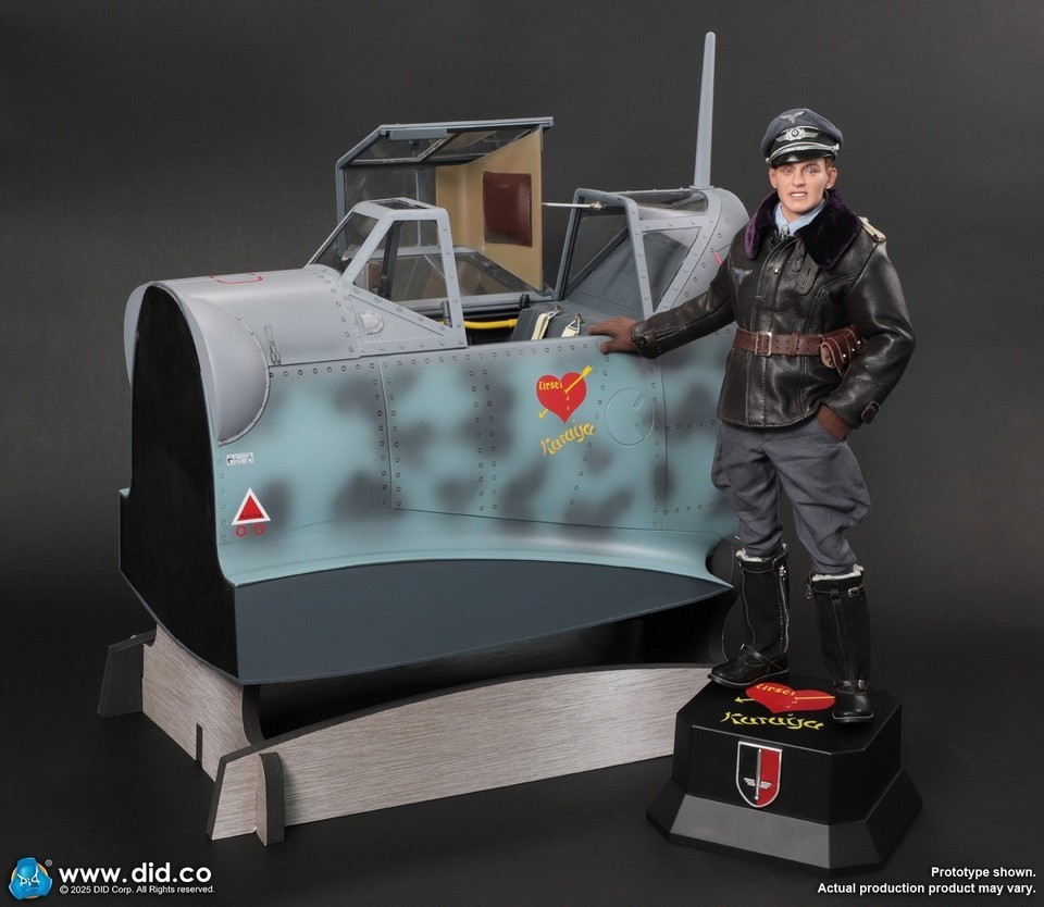 1:6 DID D80190 &amp; E60083 Ace Pilot Full Set Solider Super Figure Model In Stock