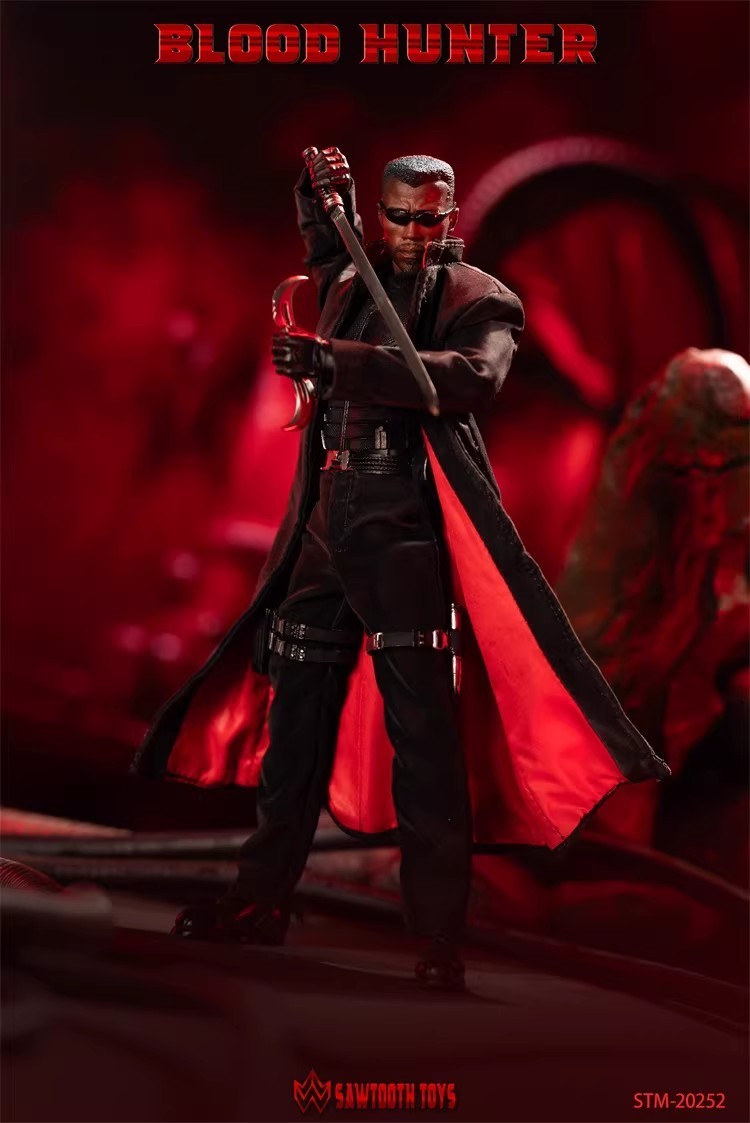 Sawtooth Toys STM-20252 1/12 Blade Man Vampire Hunter 6" Action Figure In Stock
