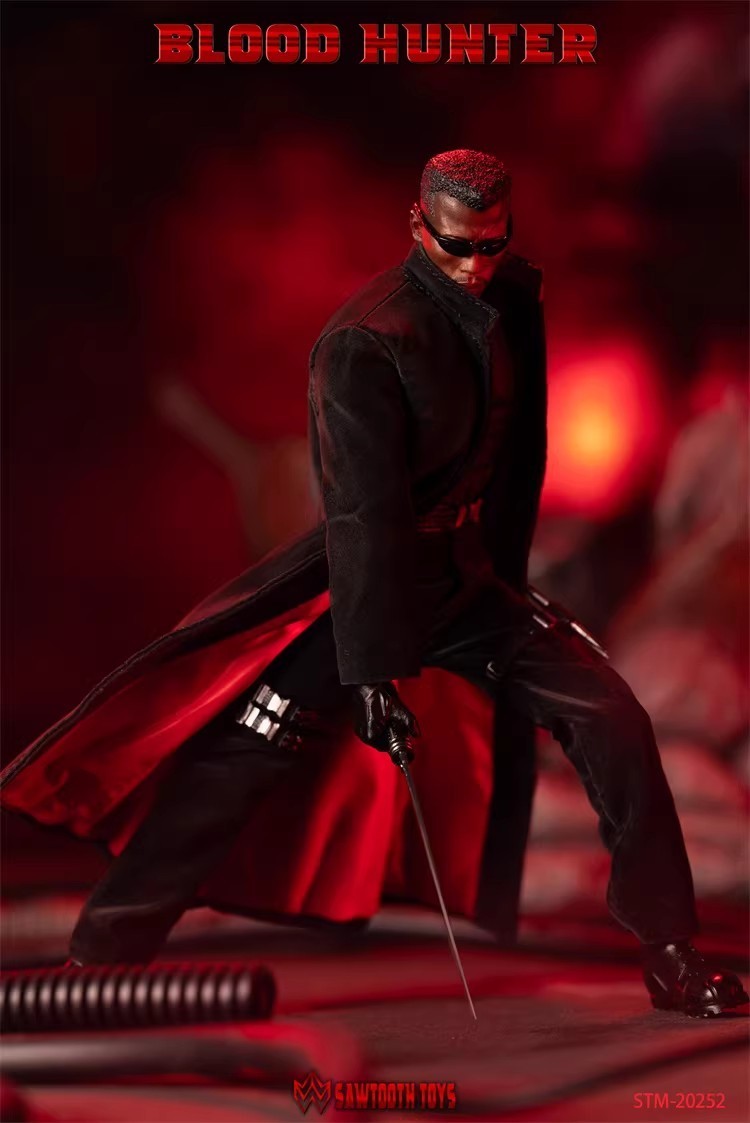 Sawtooth Toys STM-20252 1/12 Blade Man Vampire Hunter 6" Action Figure In Stock