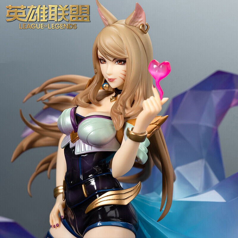 In Stock New 1/7 APEX LoL League of Legends K/DA AHRI Statue Figure Fox Official